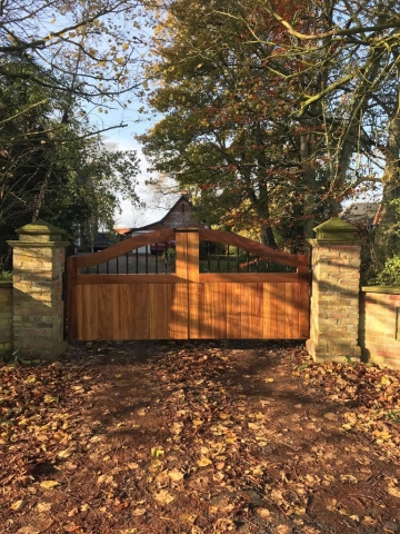 east yorkshire wooden hardwood gates 04
