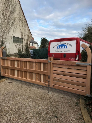 hardwood gate
